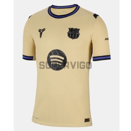 Camiseta Barcelona Segunda Equipación 2025/2026 Oro