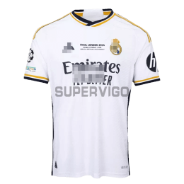 Camiseta Real Madrid UCL Final Primera Equipación 2023/2024 (EDICIÓN JUGADOR)