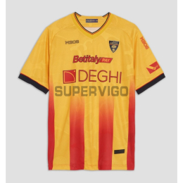Camiseta US Lecce Primera Equipación 2025/2026 Amarillo/Rojo