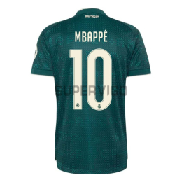 Camiseta MBAPPÉ 10 Real Madrid Segunda Equipación 2026/2027 Verde Oscuro con Parche HP