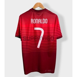 Camiseta RONALDO 7 Portugal Primera Equipación Retro 2014