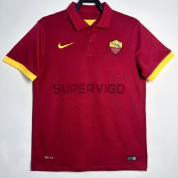 Camiseta AS Roma Primera Equipación Retro 2014/15 Rojo