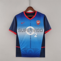 Camiseta Arsenal Segunda Equipación Retro 2002/04