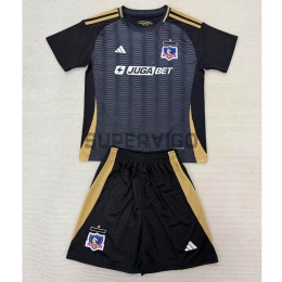 Camiseta Colo-Colo Segunda Equipación 2025/2026 Niño Kit Negro
