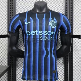 Camiseta Inter de Milan Primera Equipación 2025/2026 Azul/Negro (EDICIÓN JUGADOR)