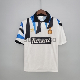 Camiseta Inter de Milan Segunda Equipación Retro 1992/93