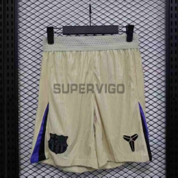 Pantalón Corto Barcelona Segunda Equipación 2025/2026 Oro (EDICIÓN JUGADOR)