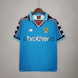 Camiseta Manchester City Primera Equipación Retro 1997/99