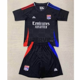 Camiseta Olympique De Lyon Segunda Equipación 2024/2025 Niño Kit