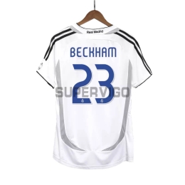 Camiseta BECKHAM 23 Real Madrid Primera Equipación Retro 2006/07