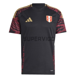 Camiseta Peru Segunda Equipación 2024 Negro