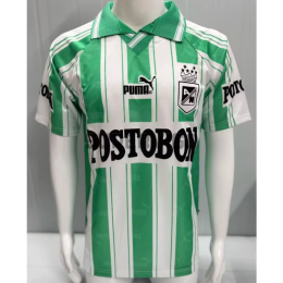 Camiseta Atlético Nacional Primera Equipación Retro 1998/1999 Verde/Blanco (EDICIÓN JUGADOR)