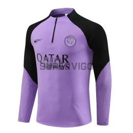 Sudadera de Entrenamiento PSG 2023/2024 Morado/Negro