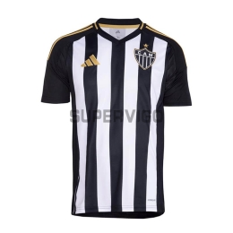 Camisetas Atlético Mineiro Primera Equipación 2025/2026 Negro/Blanco