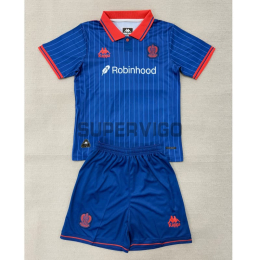 Camiseta OCG Nice Tercera Equipación 2025/2026 Azul Niño Kit