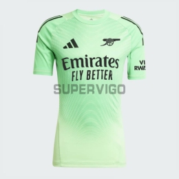Camiseta de Portero Arsenal 2025/2026 Verde Claro/Negro