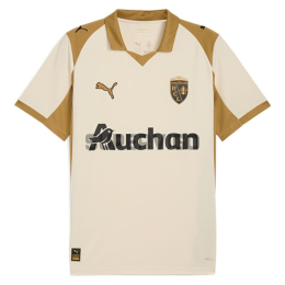 Camiseta RC Lens Tercera Equipación 2025/2026 Blanco/Marrón