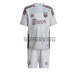 Camiseta Ajax de Ámsterdam Tercera Equipación 2024/2025 Niño Kit