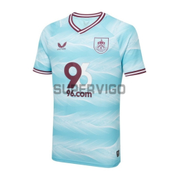 Camiseta Burnley FC Segunda Equipación 2025/2026 Azul Claro