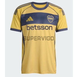 Camiseta Boca Juniors Segunda Equipación 2025/2026 Amarillo