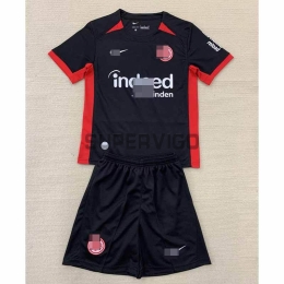 Camiseta Eintracht Fráncfort Segunda Equipación 2024/2025 Niño Kit