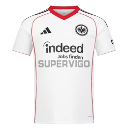 Camiseta Eintracht Fráncfort Segunda Equipación 2025/2026 Blanco