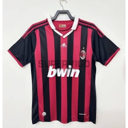 Camiseta AC Milan Primera Equipación Retro 2009/10