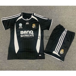 Camiseta Real Madrid Segunda Equipación Retro 2006/07 Niño Kit