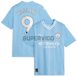 Maillot Haaland 9 Manchester City 2023/2024 Domicile