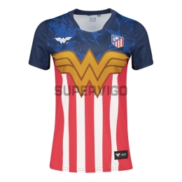 Camiseta Atlético Madrid Edición “Mujer Maravilla” Rojo/Blanco