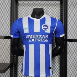 Camiseta Brighton Primera Equipación 2025/2026 Azul/Blanco (EDICIÓN JUGADOR)