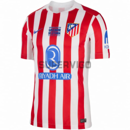 Camiseta Atlético de Madrid Primera Equipación 2025/2026 Rojo/Blanco/Azul