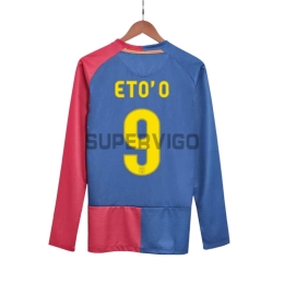 Camiseta ETO'O 9 Barcelona Primera Equipación Retro 2008/09 ML