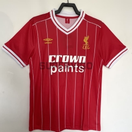 Camiseta Liverpool Primera Equipación Retro 1981/84 Rojo