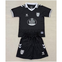 Camiseta Celta De Vigo 2025 Especial Edición Negro Niño Kit