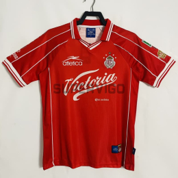 Camiseta Toluca Primera Equipación Retro 1999/2000 Rojo