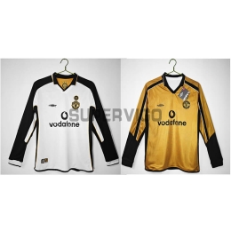 Camiseta Manchester United 100 Aniversario Edición Retro 2001/02 ML