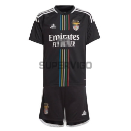 Camiseta Benfica Segunda Equipación 2023/2024 Niño Kit