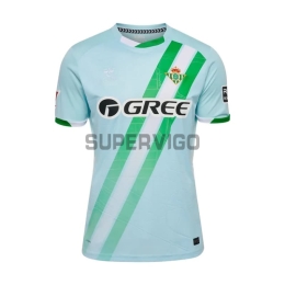 Camiseta Real Betis Segunda Equipación 2025/2026 Azul Claro con Parche La Liga