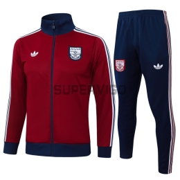 Chandal Arsenal 2025/2026 Retro Granate/Azul Real
