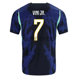 Camiseta VINI JR. 7 Brasil Segunda Equipación Mundial 2026 Azul