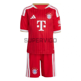 Camiseta Bayern Múnich Primera Equipación 2026/2027 Rojo Niño Kit