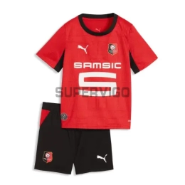 Camiseta Stade Rennais Primera Equipación 2026/2027 Rojo Niño Kit