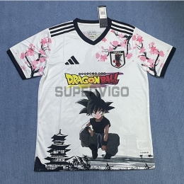 Camiseta Japón 2025 Dragon Ball Blanco/Negro