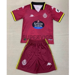 Camiseta Real Valladolid Tercera Equipación 2024/2025 Niño Kit