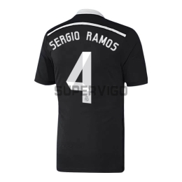 Camiseta SERGIO RAMOS 4 Real Madrid Tercera Equipación Retro 2014/15