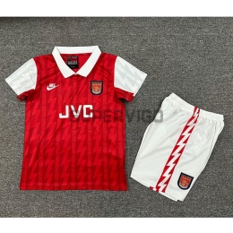 Camiseta Arsenal Primera Equipación Retro 1994/96 Niño Kit