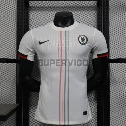 Camiseta Chelsea Segunda Equipación 2025/2026 Blanco (EDICIÓN JUGADOR)
