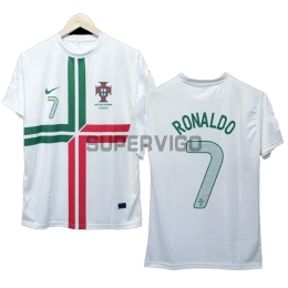 Camiseta RONALDO 7 Portugal Segunda Equipación Retro 2012