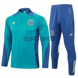 Sudadera de Entrenamiento Ajax de Ámsterdam 2024/2025 Kit Verde/Azul